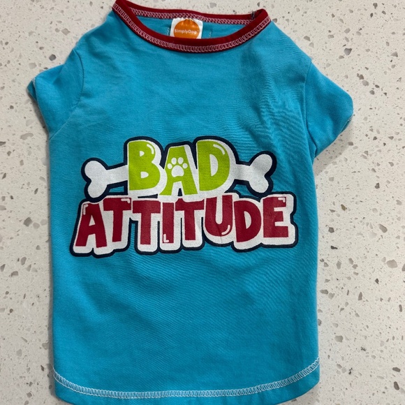 Bad Attitude Dog T-Shirt - Picture 1 of 6